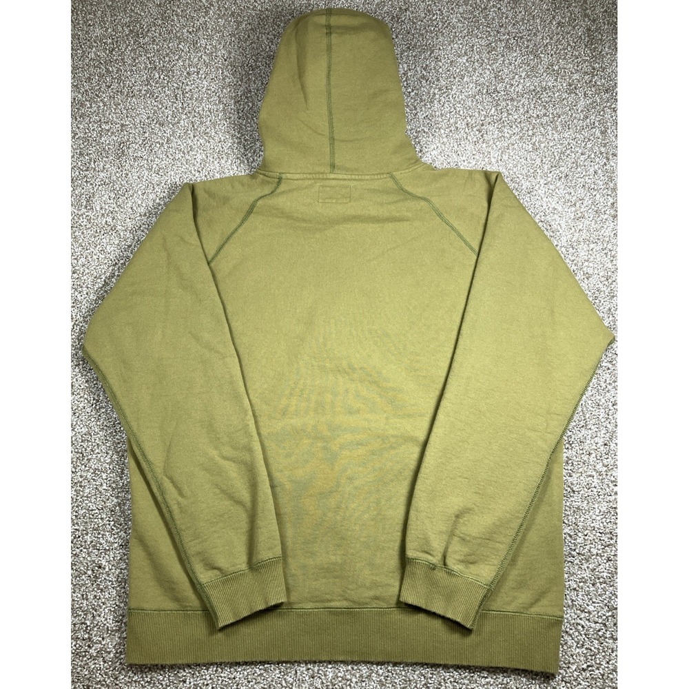 Tanner Goods Canada Heavyweight French Terry Pullover Hoodie Green‎ Size Large - Picture 6 of 8